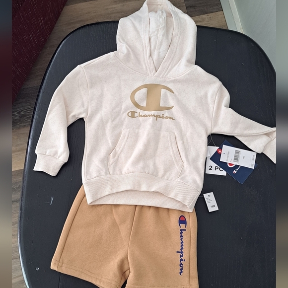 Champion Cream and Tan Kids' Outfit 18 Months - Picture 5 of 5